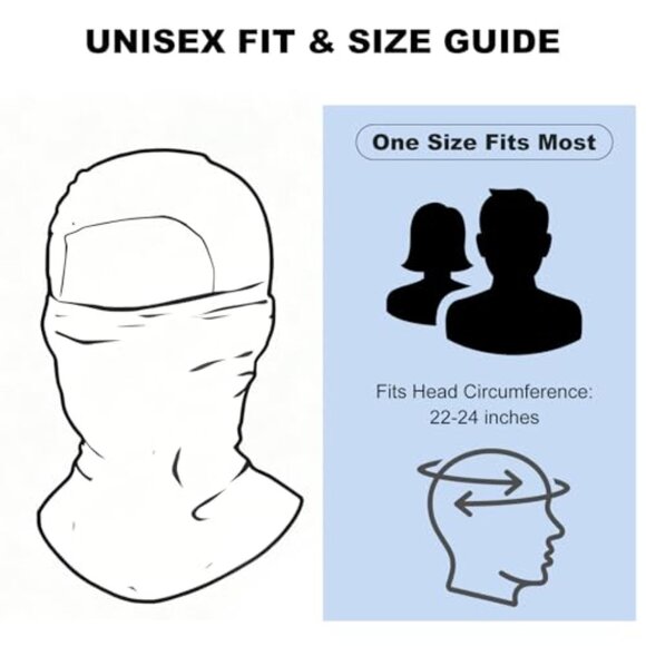Unisex Winter Balaclava Ski Mask Windproof Fleece Temperature Sensitive main image 8